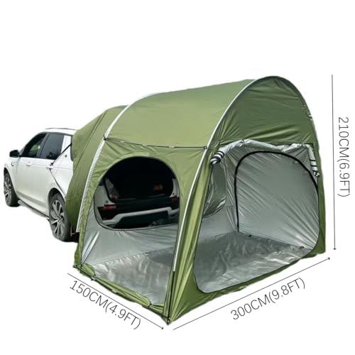 Carpa de camping portátil para 2 personas color verde miniatura 3
