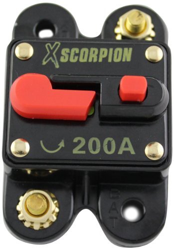 Portable, Xscorpion CB200A 200-Amp Manual Reset Circuit Breaker Consumer Electronic Gadget Shop
