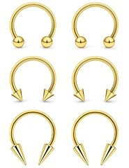 6pcs,16g,goldtone,Dia.10mm