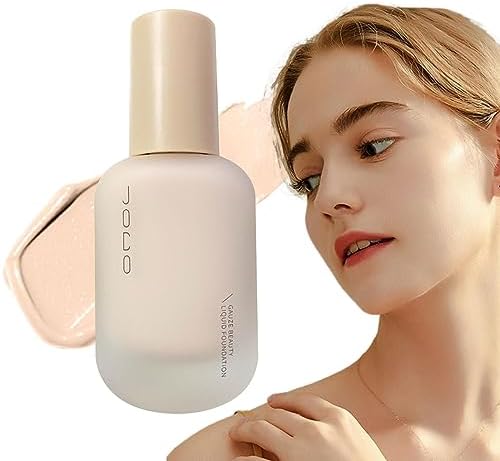 Maquillaje de base natural | Base líquida resistente al calor y a...