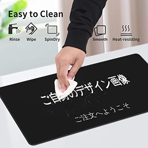 カスタムゲーミングマウスパッド おしゃれ，大型 オーダーメイドまうすパッド かわいい アニメワンピース マウスはパッド mouse pad company マウス -パッド キャラクター マウスパット ショートカットキー マウスパッド 可愛い （40*75CM)…