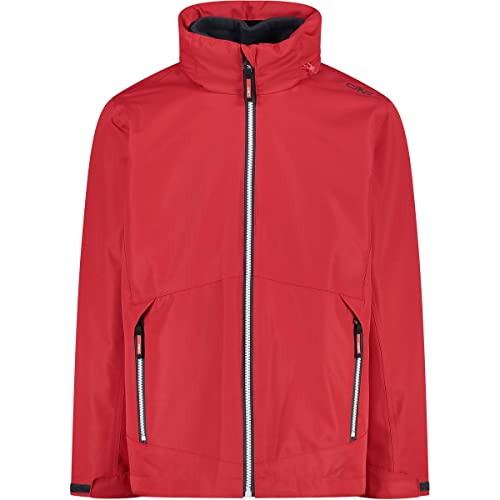 CMP - Kid Jacket Fix Hood Detachble Inn.Jacket, Boy, Ferrari, 128