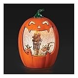  Roman Lanterna illuminata con cupola a ricciolo del presepe, altezza 21,6 cm, decorazione natalizia