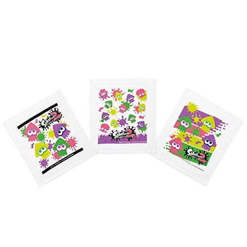 スケーター おしぼり タオル 3P スプラトゥーン2 OAC1T