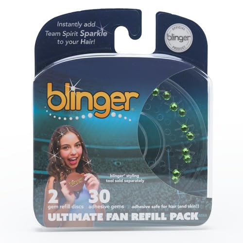 blinger® Ultimate Fan Collection Refill Pack - Light Green | 5 mm