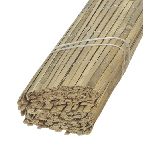 Canisse en bambou naturel - 1 x 5m [A l'unité]