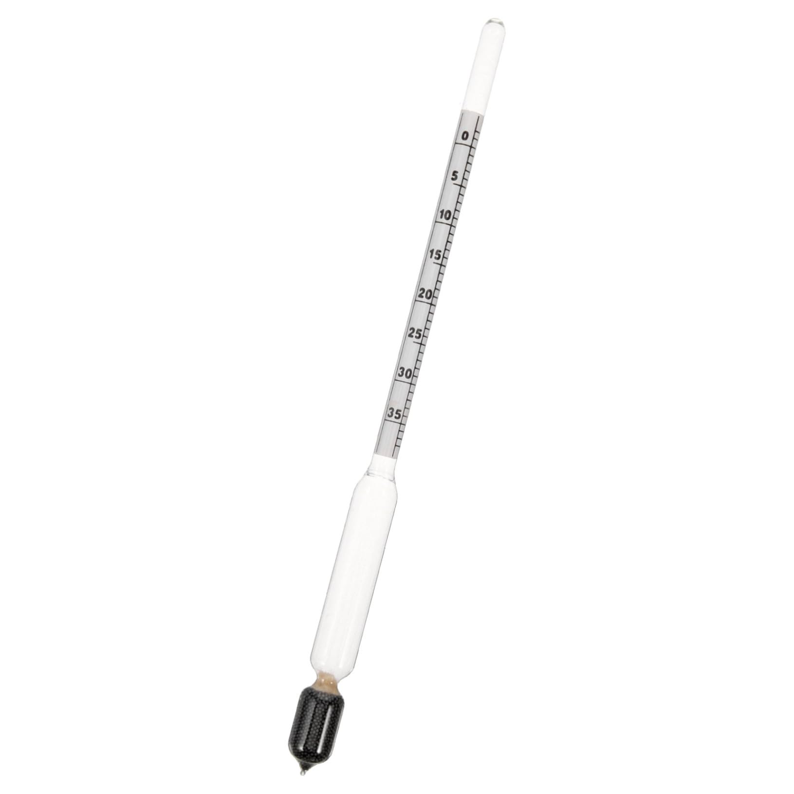 DECHOUS Petroleum Hydrometer Multi-use Liquidometer for Sulfur Mud Specific Gravity