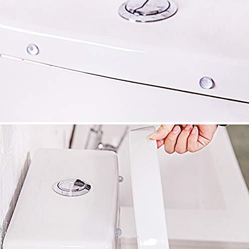 Petutu 316 Stück Gummipuffer Transparent Elastikpuffer Möbelpuffer Türpuffer, Selbstklebend Lärm Dämpfung Pads Anschlagpuffer für Tür, Schränke