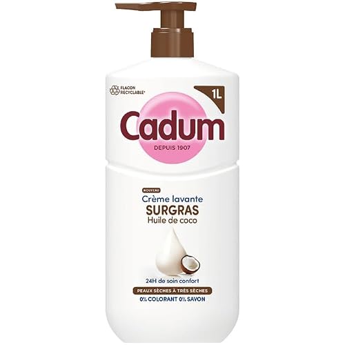 CADUM Crème douche à l'huile de coco 1 L