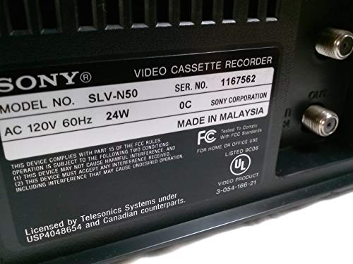 Sony SLV-N50 Hi-Fi Stereo VHS VCR (Renewed) - Thumbnail 5