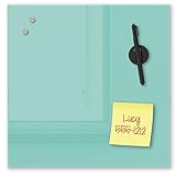 Best-Rite Mosaic Magnetic Glass Markerboard Tiles, 16 by 16-Inch, Aqua