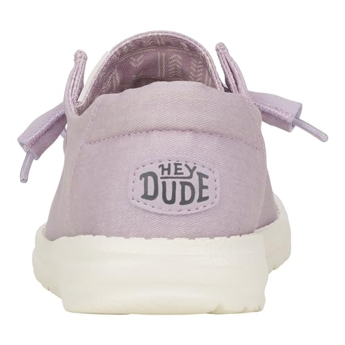 Image of HEYDUDE Women's Wendy Stretch Canvas Slip On Shoes | Easy On Loafer