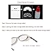 Jolooyo Hydrating Moisture Chamber Glasses Blue Light Blocking Glasses UV400 Protective Goggles Silicone Frame