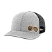 Sunglasses Leather Patch Hat(Heather Grey/Black)