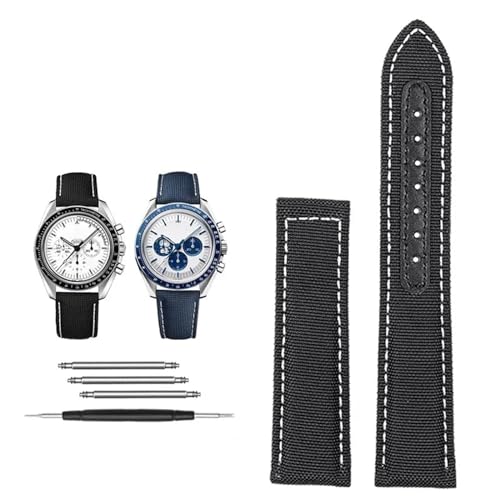 Bracelet montre toile Nylon 20mm pour Omega Seamaster 300