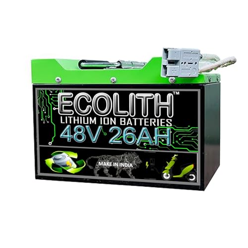 Image of 48v 26ah Rechargeable Lithium ion Battery Included with BMS 48v 26,000mah Battery for 60-70kms Range Electric Vehicles,e-Bikes,tricycles, etc