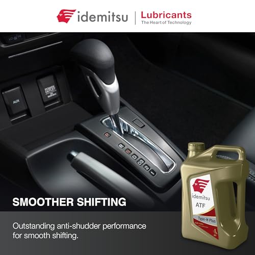 Idemitsu ATF Type H-Plus Automatic Transmission Fluid for Honda, Acura – 5 Quart, Case of 4| Engineered for High Performance and Superior Anti-Wear Protection