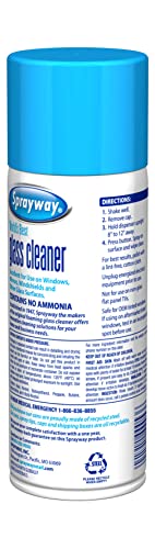 Sprayway Ammonia-Free Glass Cleaner, Foaming Action - Streakless Shine, 1 Count (New & Old Versions Are Shipped Randomly) #TOP1
