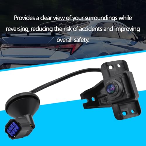 Image of Rear View Backup Camera Unit Assembly Compatible with Hyundai Elantra 2022, Reverse Camera Replace 99240-AA100 99240-BU500