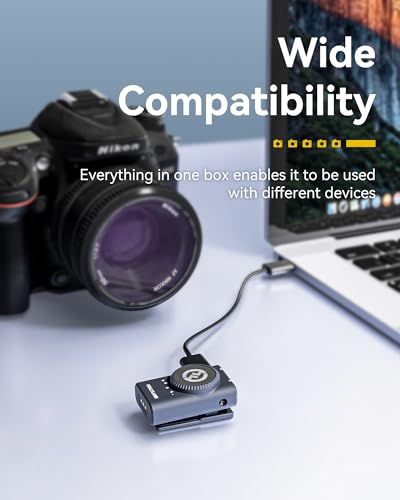 Image of Hollyland Lark M2 Wireless Microphone for iPhone /Camera /Android /PC, 48kHz /24-bit High Fidelity Audio, 300m Range, Noise Cancelling, 40h Use, YouTube, Vlog, Streaming (Black, with Camera RX + USB-C RX)
