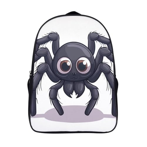 Mochila 3D estampado de Spiders infantil con tirantes acolchados protectores
