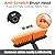 ARTIPOLY 65" Car Wash Brush with Extension Pole, Car Wash 10” Dip Soft Brush, No Scratch Car Cleaning Brush Supplies for RV Boat Truck SUV, House Siding, Snow, Floors, Extension Aluminum Alloy