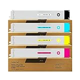 Volume d'impression estimé : BK : 29 000 pages CMJ : 28 000 (la couverture papier A4 standard est de 5 %) Puce : prête à l'emploi avec puce