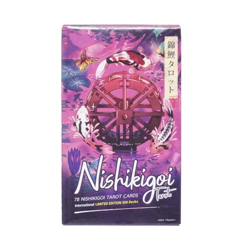 Cartas de tarot Koi, versión en inglés, mazo de adivinación del destino de 79 cartas, juego de adivinación familiar, IDrawn Meticulosamente, herramienta de entretenimiento interactiva para información