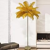Assemblage et entretien sans effort : ce superbe lampadaire en plumes d'autruche mesure 160 cm de haut, ce qui en fait un complément parfait à tout salon ou chambre. Son design élégant permet une installation et un nettoyage faciles, tandis que la taille compacte s'adapte parfaitement sous les canapés ou dans les espaces restreints, améliorant votre décoration d'intérieur sans encombrement.