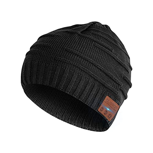 Gorro Bluetooth de punto de invierno, regalo de Navidad y cumpleaños
