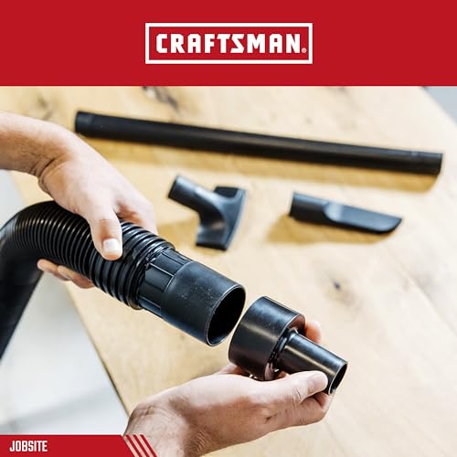 CRAFTSMAN CMXZVBE38665 2-1/5.1 cm auf 1-1/10.2 cm Adapter für Nass-/Trocken-Vakuumschläuche und Aufsätze