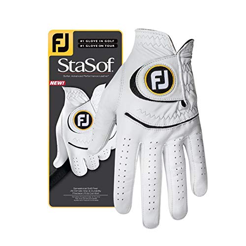 FootJoy StaSof Golf Glove Left Hand White (Size-26)