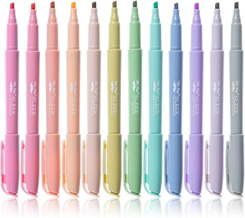 Mr. Pen- Highlighters, 12 Pack, Chisel Tip, Multi Colors, Highlighters Assorted Colors