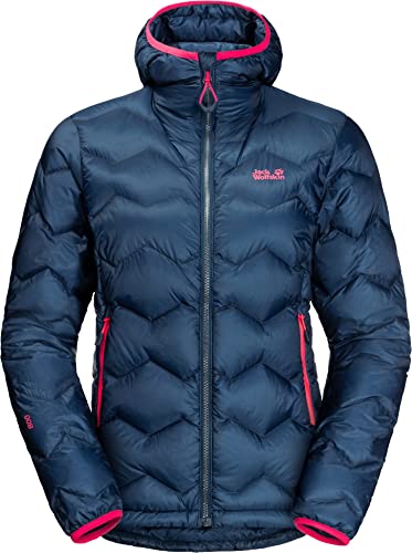 Jack Wolfskin Argo Peak Veste Femme doudoune légère noire pour randonnée