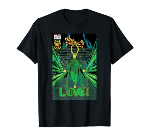 Marvel Studios Loki Season 2 God Loki Comic Cover Art Homage T-Shirt