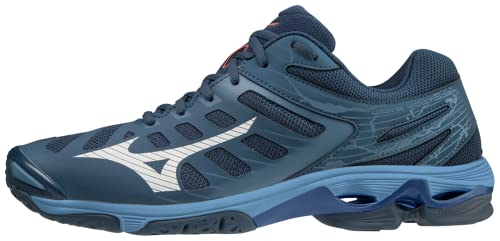 Mizuno Wave Voltage V1GA216021, Mens Volleyball Shoes, Navy, 41 EU