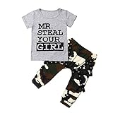 ★Stil: niedlich, Mode--babykleidung besondere babykleidung. bequem für Baby beiläufige tägliche Abnutzung.Stilvolles Design, attraktivere Augäpfel.