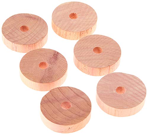 Conjunto de 6 Anéis de Cedro - Oikos