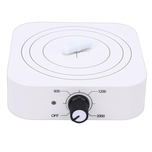 Alomejor Agitateur Magnétique de Laboratoire Compact, 300 à 2000 Tr/min, 1l, Plaque D'agitation pour L'ingénierie Biologique et Chimique, avec Câble USB, pour Brassage à Domicile