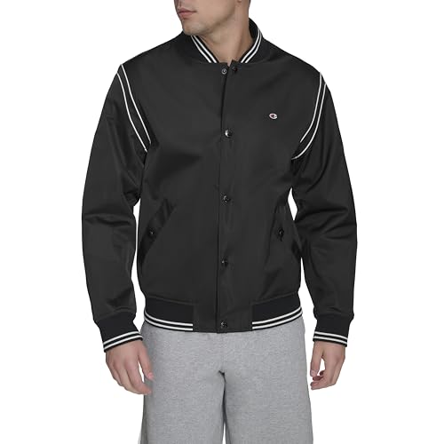 Image of Champion Men's Lightweight Varsity Bomber Jacket