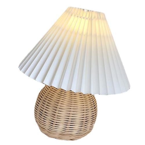 Xiuganpo Pequeña Lámpara Plegable, Lámpara Vintage Estética Estética Eficiente de Energía para Dormitorios para Dormitorios