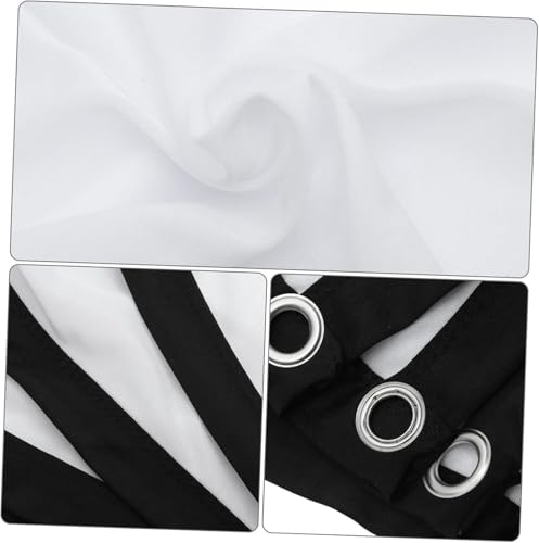 Écran de projection 60 pouces en polyester blanc simple pour bureau et extérieur - 8