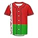 Vnurnrn Belarus Flag Mens Baseball Button Down Jersey Hipster Hip Hop T Shirts