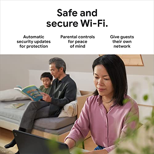 Image of Google Nest WiFi 6 pro (4 Pack, Snow) (Renewed)