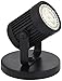 Downey 2 3/4" High LED Mini-Uplight in Black - Pro Track