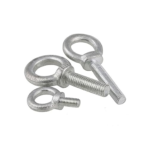 cáncamos Cáncamo de elevación Pernos de argolla de expansión, 3 piezas Perno de argolla galvanizado Tornillos de argolla de elevación marina M6 M8 M10 M12 M14 M16 M18 M20 Orificio de bucle de anillo f