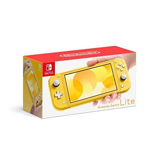 Nintendo Switch Lite Handheld Gaming Console – Yellow (HDH-001) (Renewed)