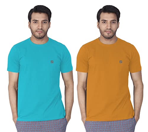 Image of Lux Nitro Men's Solid Regular Fit T-Shirt