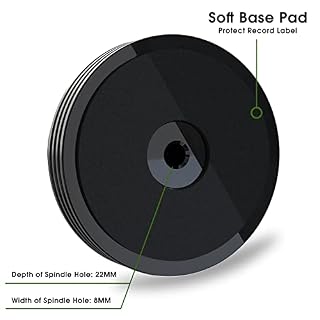Mersoco Stabilisateur de Poids, Palet Presseur Vinyle 60 Hz avec Niveau à Bulle, pour Éliminer Les Vibrations, Stabilisateur Vinyle pour de Disques Vinyle LP - Les Beatles, Paul McCartney, John Lennon, RIngo Starr, George Harrison Mersoco Stabilisateur de Poids, Palet Presseur Vinyle 60 Hz avec Niveau à Bulle, pour Éliminer Les Vibrations, Stabilisateur Vinyle pour de Disques Vinyle LP – Image 3