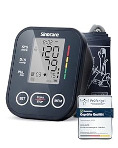 Sinocare Oberarm-Blutdruckmessgerät mit großer Manschette